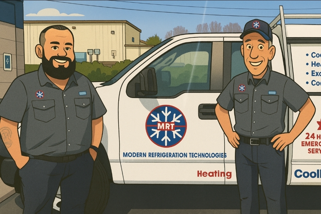 Chad and Shaun - Professional HVAC Technicians from Modern Refrigeration Technologies